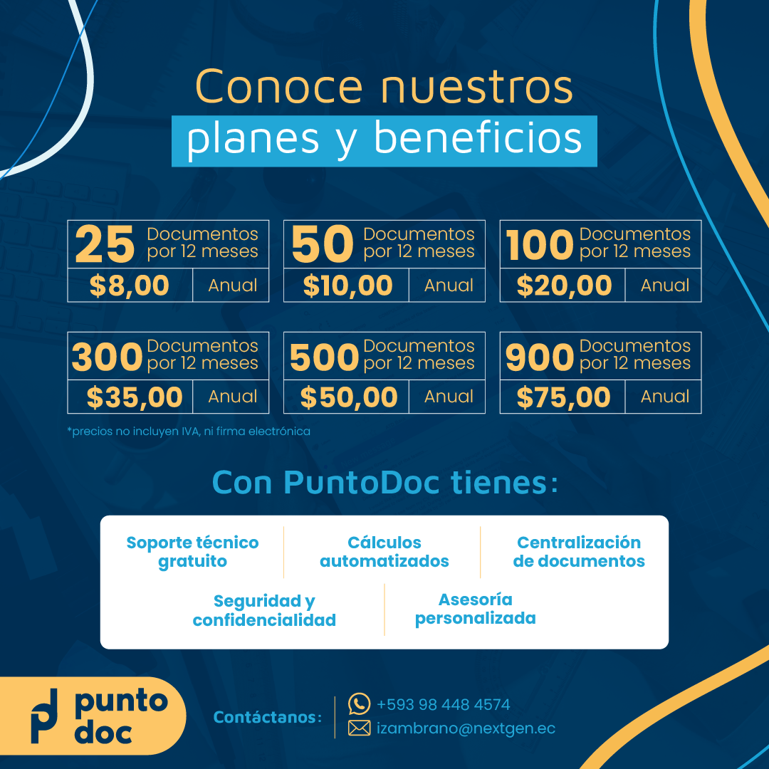 planes facturación puntodoc